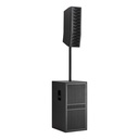 AUDIOPHONY - MOJO Signature - Active column array system with 2×12" subwoofer, 3×5" midrange and 12×1" horn high frequencies – Equipped with mixer, DSP and Bluetooth 5.0 TWS – 1600W RMS