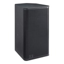 AUDIOPHONY - Sline208B - Passive loudspeaker for fixed installation – 1x8″ + 1x8″ coaxial – 300W RMS into 8Ω – Wood finish, black color