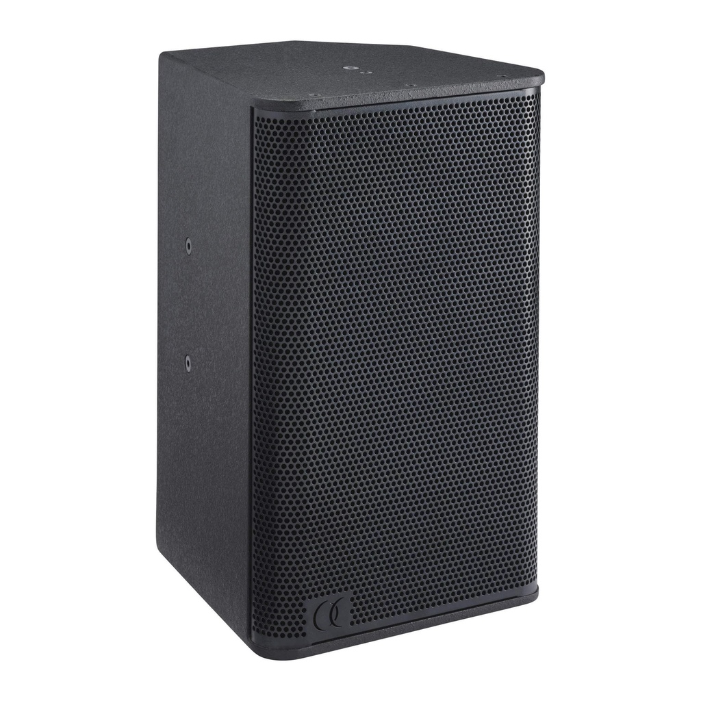 AUDIOPHONY - Sline108B - Passive loudspeaker for fixed installation - 8″+1″ - 150W RMS at 8Ω - Wood finish, black color