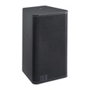 AUDIOPHONY - Sline106B - Passive loudspeaker for fixed installation - 6″+1″ -  120W RMS at 8Ω - Wood finish, black color