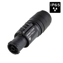 NEUTRIK - NAC3F-TRUE1-S - Neutrik PowerCON TRUE1 locking female cable connector with power-in and screw terminals for cable diameters from 6 to 12mm (IP65)