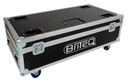 JV CASE - PROJECTOR CASE 6 - Stackable 120x60cm flight case for transportation of up to 12x BTI-BLINDER1 FX + accessories 