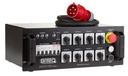 BRITEQ - RICO-V8 Mk2 - 8 channel direct control chain hoist motor controller with separate UP/DOWN-controls and master/slave linking