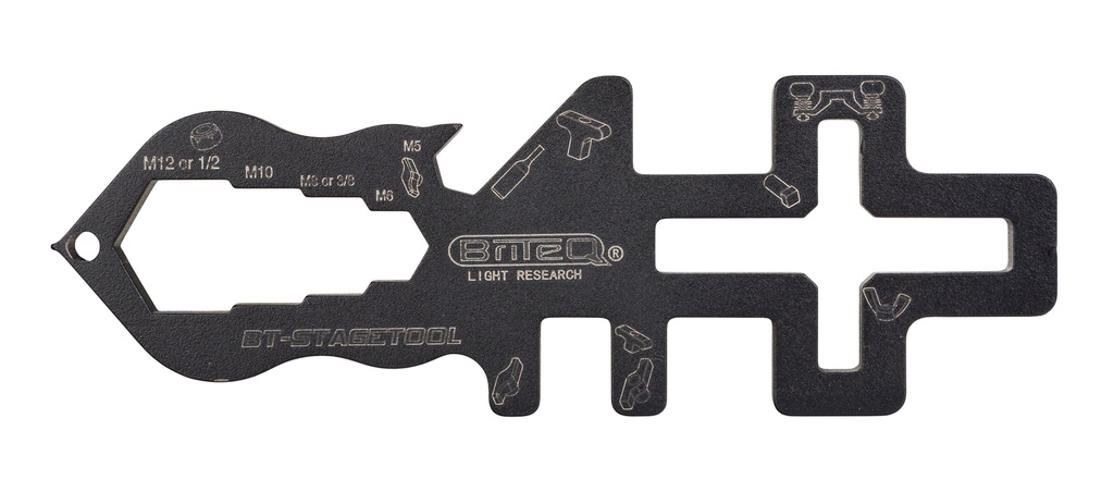 BRITEQ - BT-STAGETOOL - Multifunctional stage tool, a must-have for every stage technician