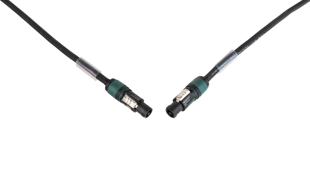 HILEC - SPKNL4-425-10M - Assembled speaker cable with Neutrik® Speakon connectors NL4FXX-W-S - 4x2.5mm² - L=10m