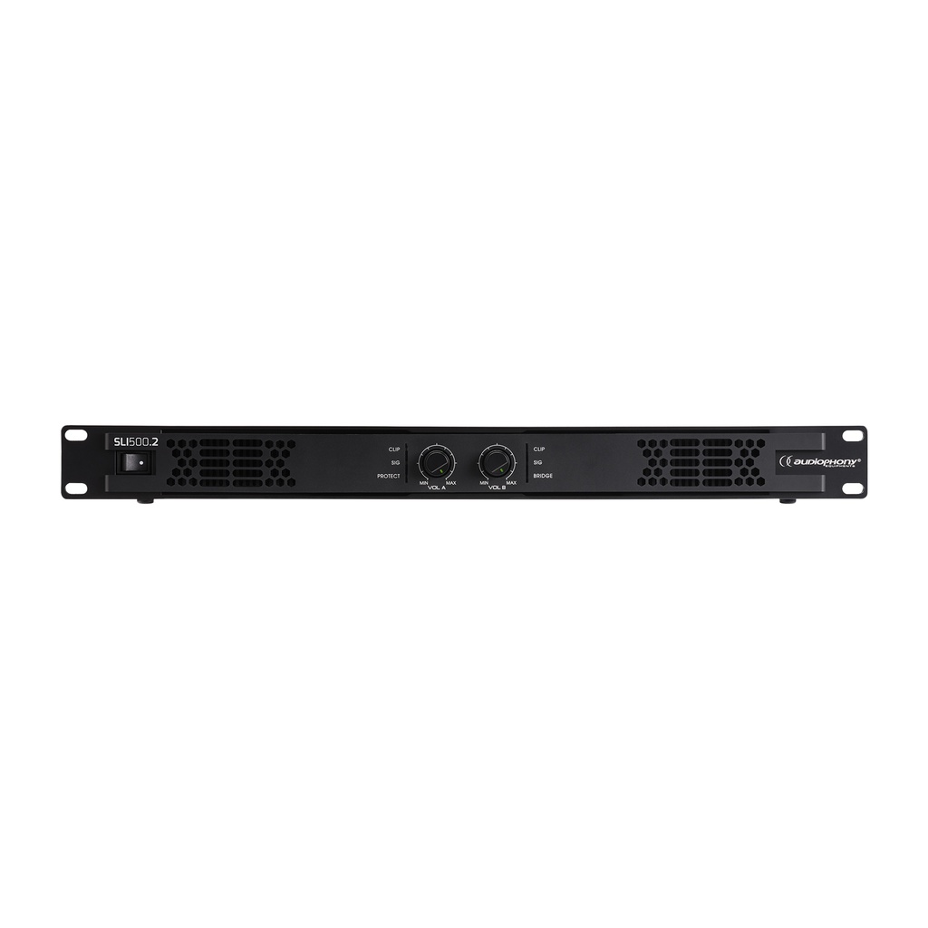 AUDIOPHONY - SLI500.2 - Class D amplifier - 2x 480W at 4 ohms