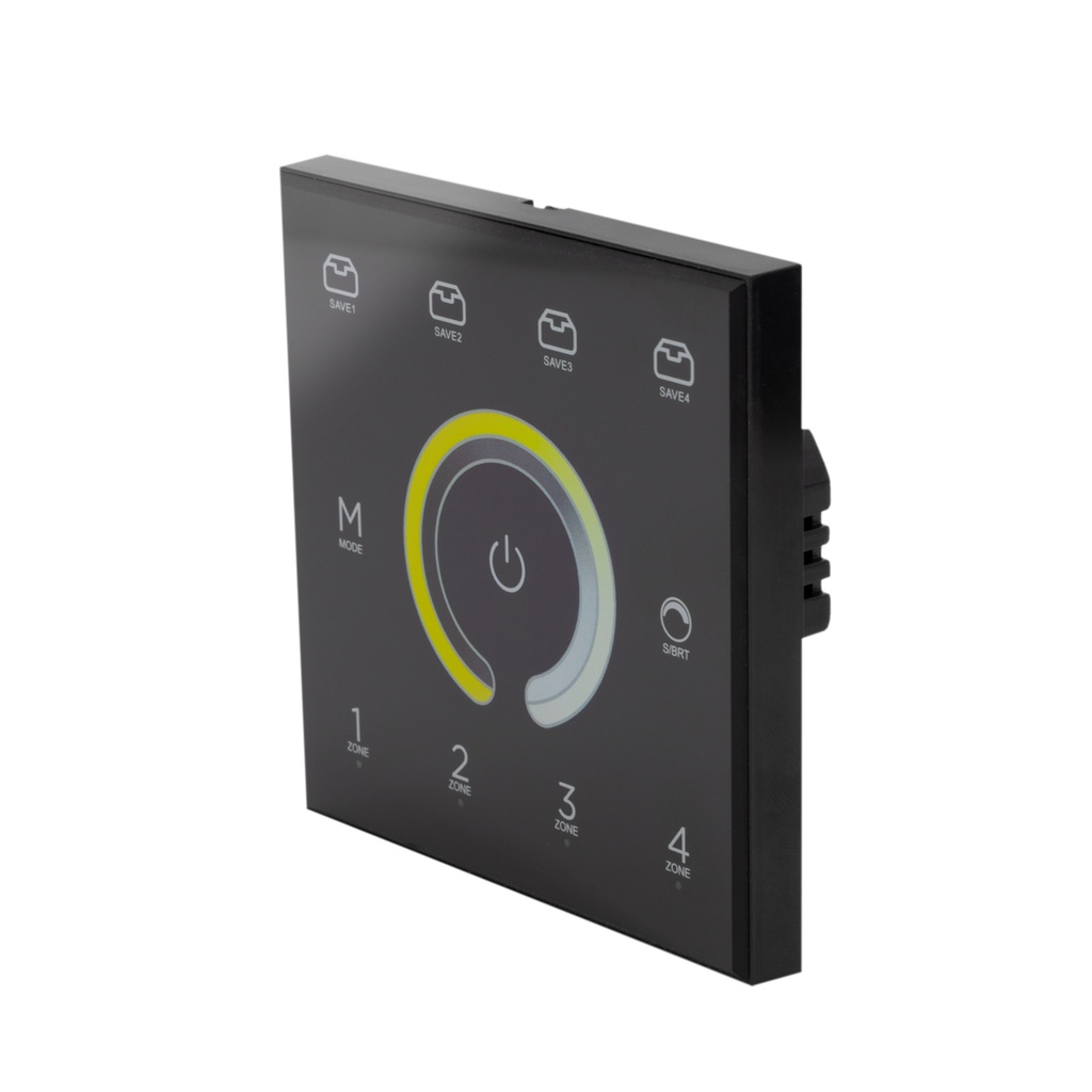 CONTEST - PILOTctl-4x2 B - DMX wall controller 2.4 GHz – 4 zones – White/CCT
