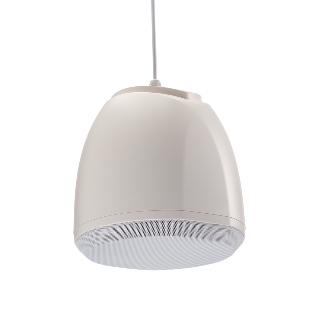 AUDIOPHONY PA - SHP660 - Hanging loudspeaker 6.5" + 1/2" - 60W/8 Ohms, 100V - White