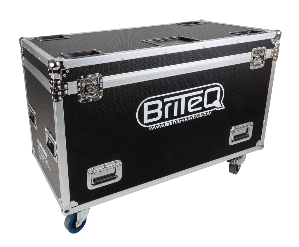 JV CASE - MOVING HEAD CASE 10 - Stackable flight case for transportation of 2x BTI-BLIZZARD BSW2 or 2x BTI-BLIZZARD PROFILE