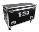 JV CASE - MOVING HEAD CASE 10 - Stackable flight case for transportation of 2x BTI-BLIZZARD BSW2 or 2x BTI-BLIZZARD PROFILE