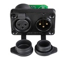 BRITEQ - BT-XLR5TO3 COMBIKIT - Modification kit to modify IP65 XLR 5pin (male/female) to IP65 XLR 3pin (male/female)