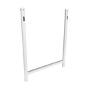 CONTESTAGE - UNO-HW - H-frame a perfect tool to fix all kinds of projectors and moving lights to truss for 50mm tubes - SWL = 200 kg - White