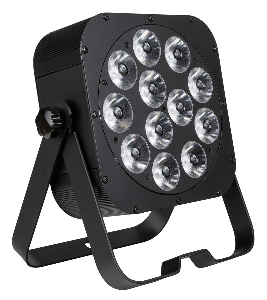 JB SYSTEMS - LED PLANO12-6in1 - Flat 12x20W RGBLA + UV Led Projector