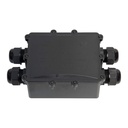 HILEC - IpBox-P4 - Waterproof connection box - IP68 - Large - 4-Way - for 4 to 14mm cable