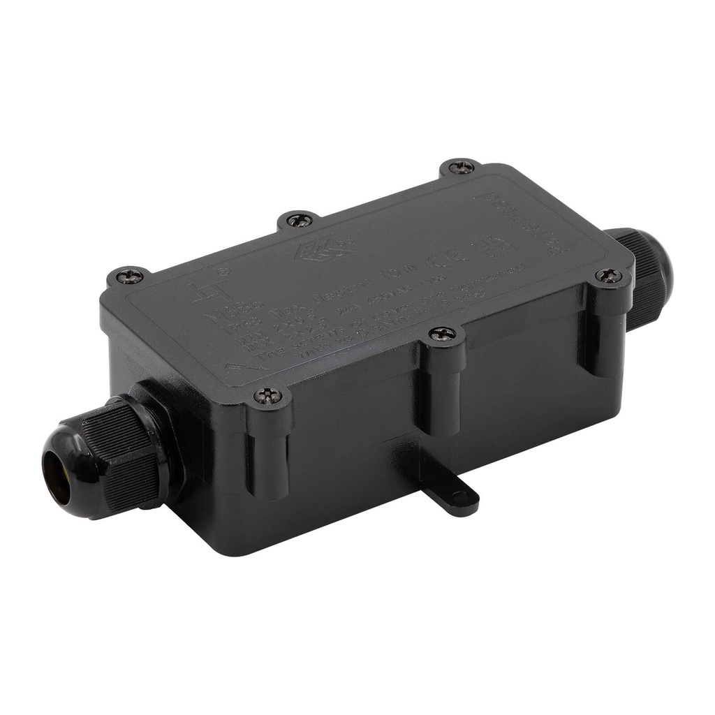 HILEC - IpBox-M2 - Waterproof connection box - IP68 – Medium - 2-way - for 4 to 11mm cable