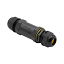 HILEC - IpCon-L5S - Pack of 2 connectors IP68 – Large – 5-pin screw connectors - for 4 to 14mm cable