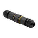 HILEC - IpDuo-M5S - Pack of 10 male/female plugs IP68 – Medium – 5 pins screw-in - for 4 to 11mm cable