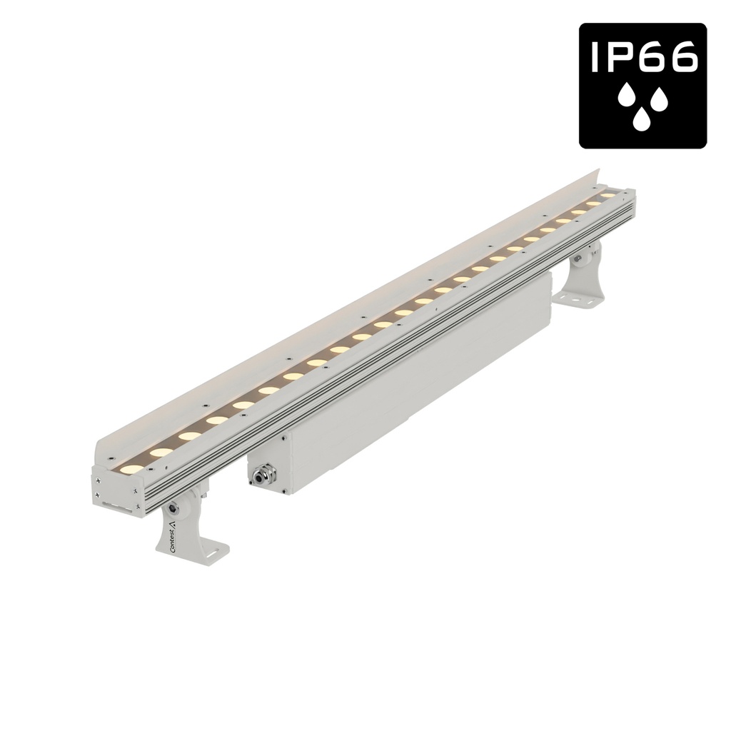 CONTEST - VBAR-100DW - Architectural spotlight IP66 24x LEDs Dynamic White 2700–5600K 100W 15× 30°