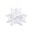CONTESTAGE - AGQUA-10 W - TRUSS Quatro 290 side piece - 90° - 4 directions – White - Connection kits included