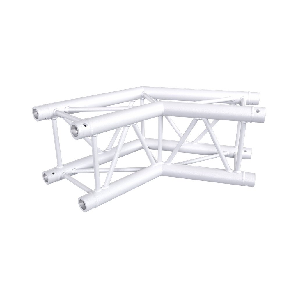 CONTESTAGE - AGQUA-03 W - TRUSS Quatro 290 angle - 50cm - 120° - 2 directions – White - Connection kit included