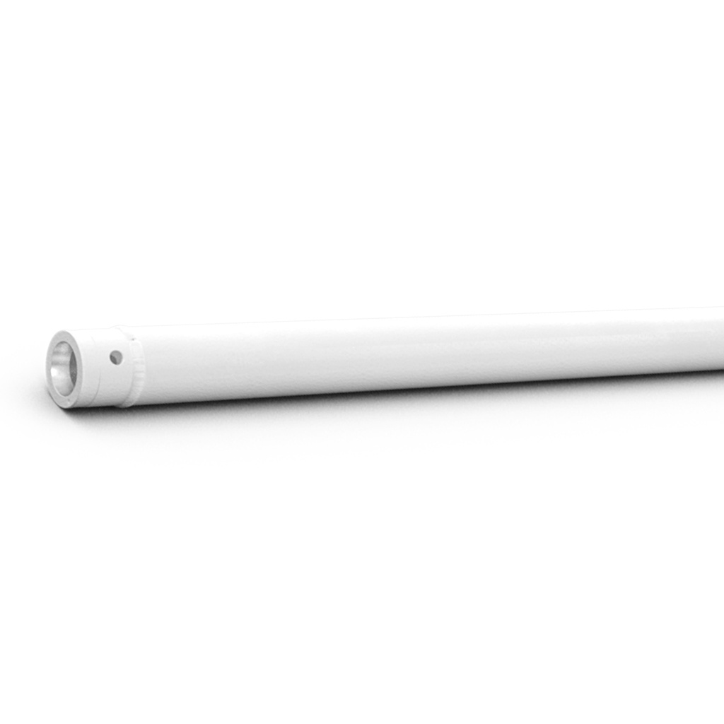 CONTESTAGE - UNO-200W - Aluminium tube - Diameter: 50mm - Length: 200cm - White - Conical coupler included