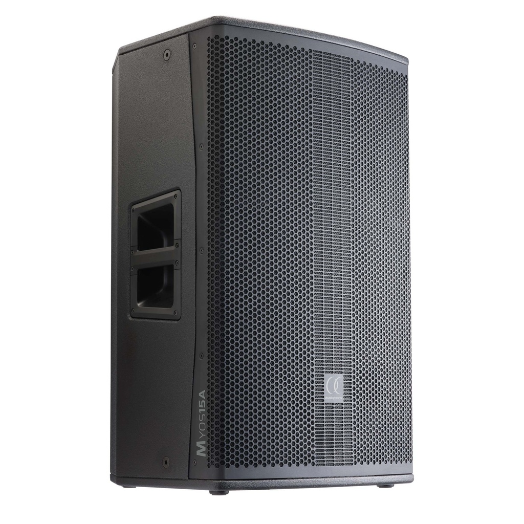 AUDIOPHONY - Myos15A - Active loudspeaker 15″ - 1000W RMS  with integrated DSP - Wood finish