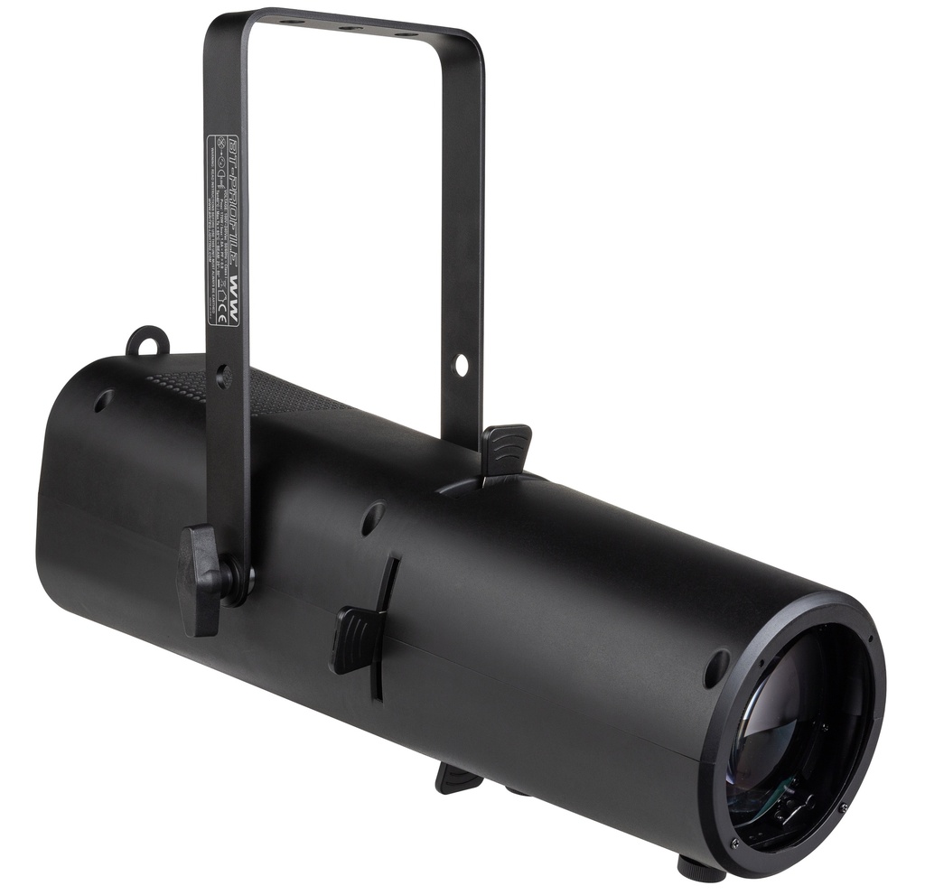 BRITEQ - BT-PROFILE WW - Very compact 3200K WHITE LED profile with 4 blades and 25°-50° zoom