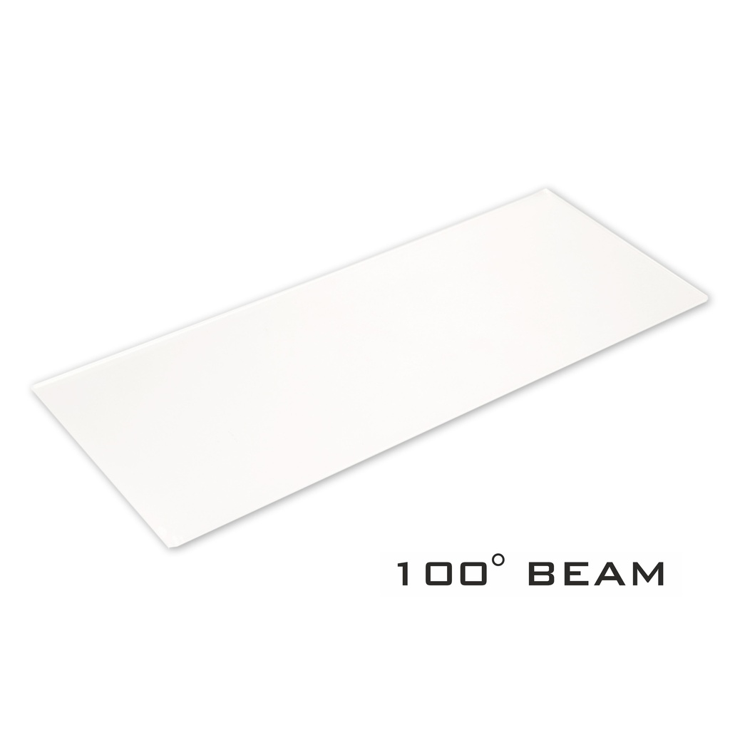 BRITEQ - BT-CHROMA 800 - 100° beam - Beam shaper for BT-CHROMA 800: changes the standard beam to 100° vertical x 100° horizontal
