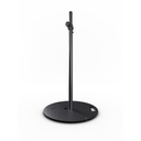 HILEC - Stick-RB - Speaker stand with heavy round base - Black