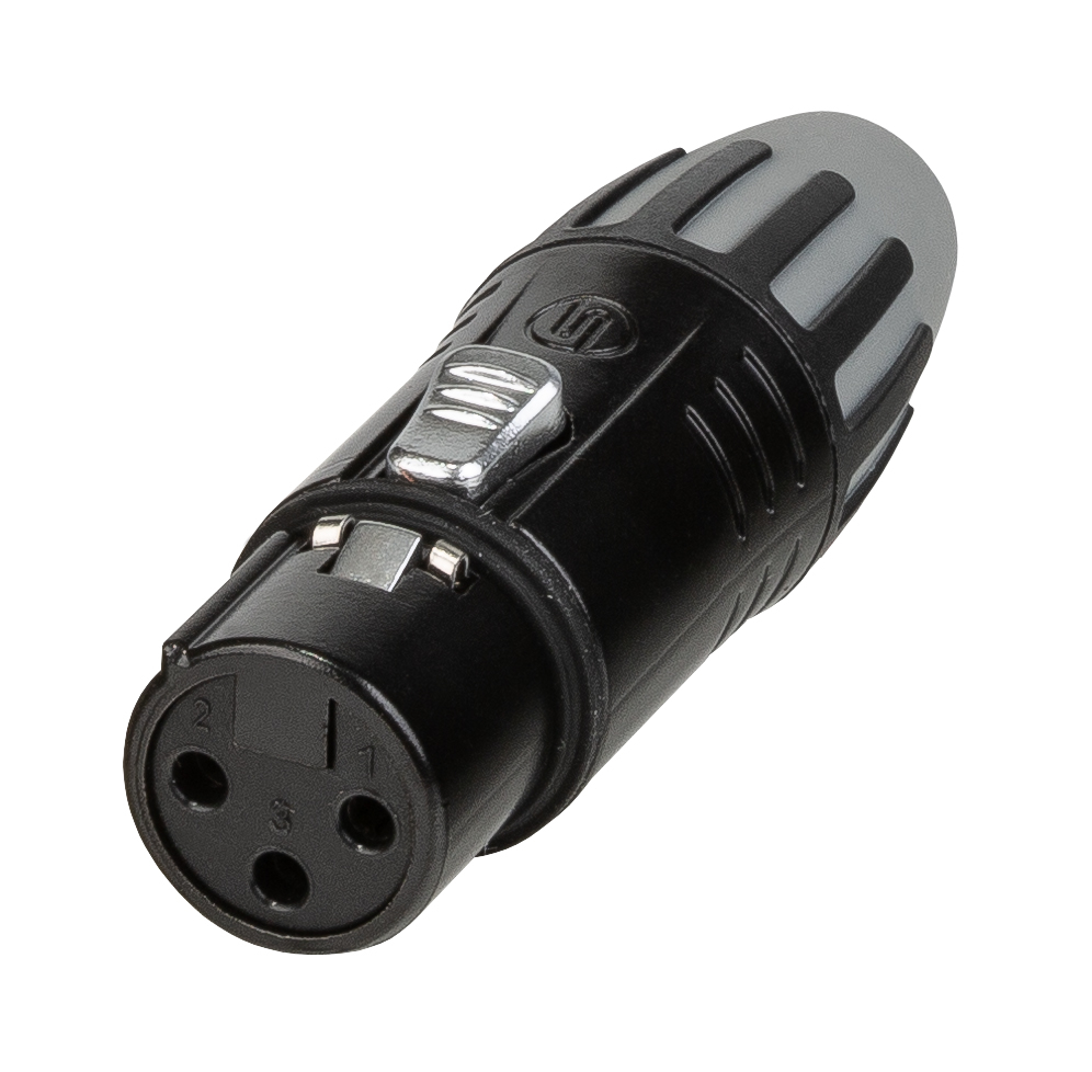 SEETRONIC - SCMF3-B - Seetronic Female 3-pin XLR connector for cable

