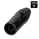 SEETRONIC - SCWM5-B - Seetronic Male 5-pin XLR connector IP65 for cable

