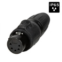 SEETRONIC - SCWF5-B - Seetronic Female 5-pin XLR connector IP65 for cable