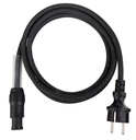 HILEC - PCT1-2M - Very flexible 3x1.5mm² H07RN-F power cable with Seetronic PowerCON TRUE1 compatible / Shuko connectors