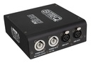 BRITEQ - DS123-RDM - RDM compatible DMX splitter: splits mains power and DMX input into 2 optically separate outputs. Compact and robust, equipped with PowerCON / XLR 3pin.