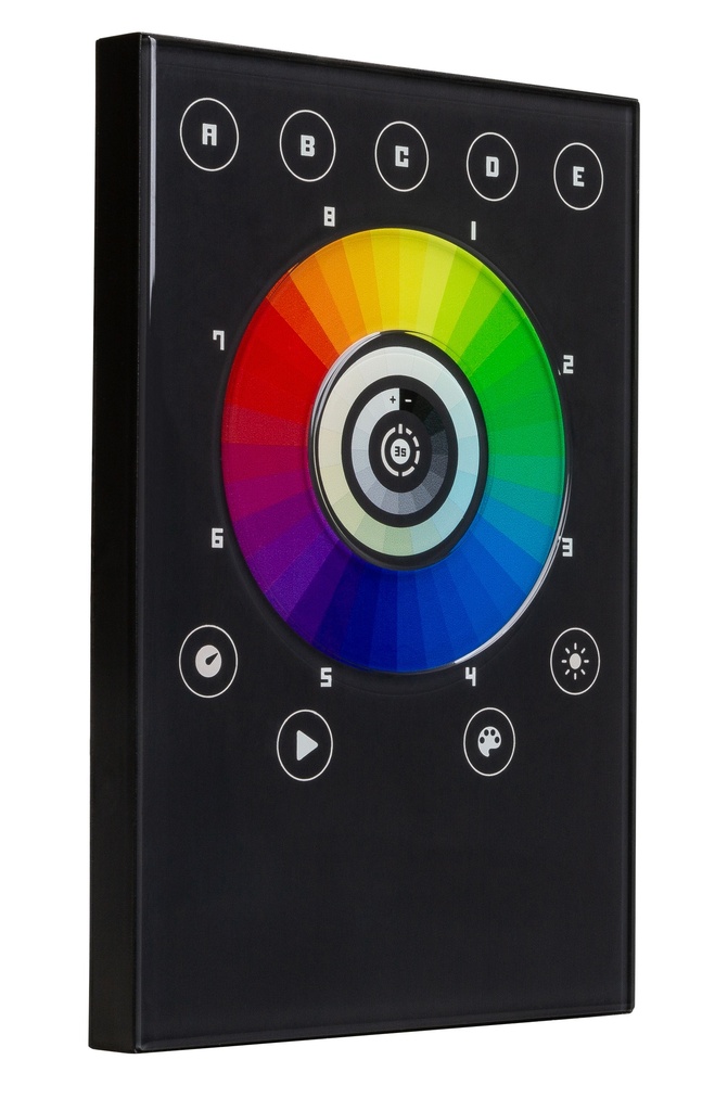BRITEQ - LD-1024TOUCH - Tactile wall mounted DMX controller, 1024 DMX Channels