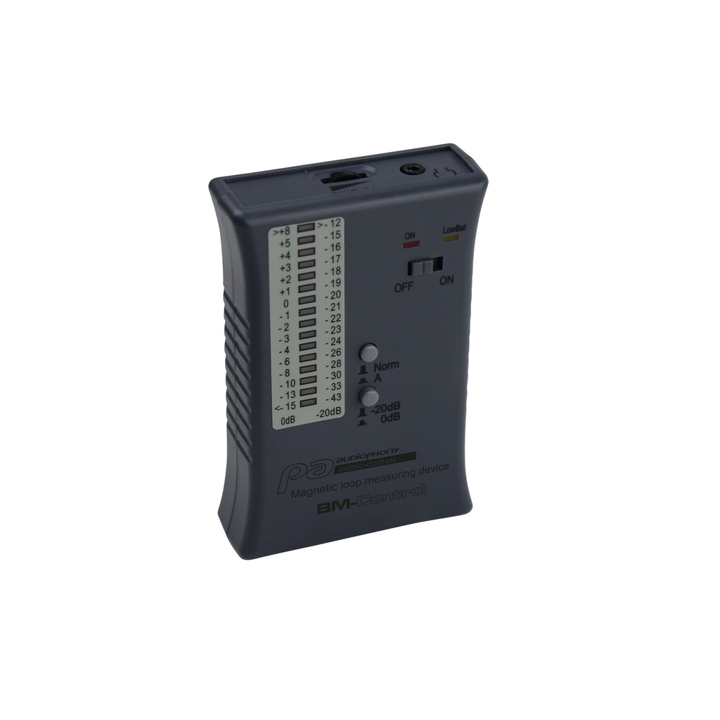 AUDIOPHONY PA - BM-Control - Magnetic loop measuring device