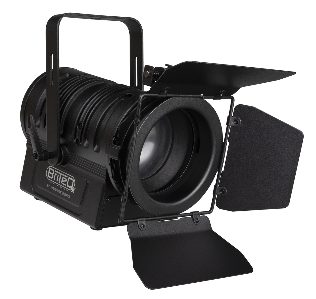 BRITEQ - BT-THEATRE 60FCL - Stylish full color theater spot based on RGBL LED and manual 17&deg;-40&deg; zoom.