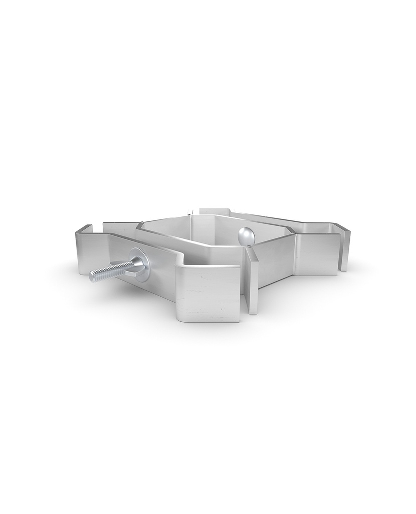 CONTESTAGE - PLTPRO-FC4 - Connecting clamp for 4 round legs PLTPRO series
