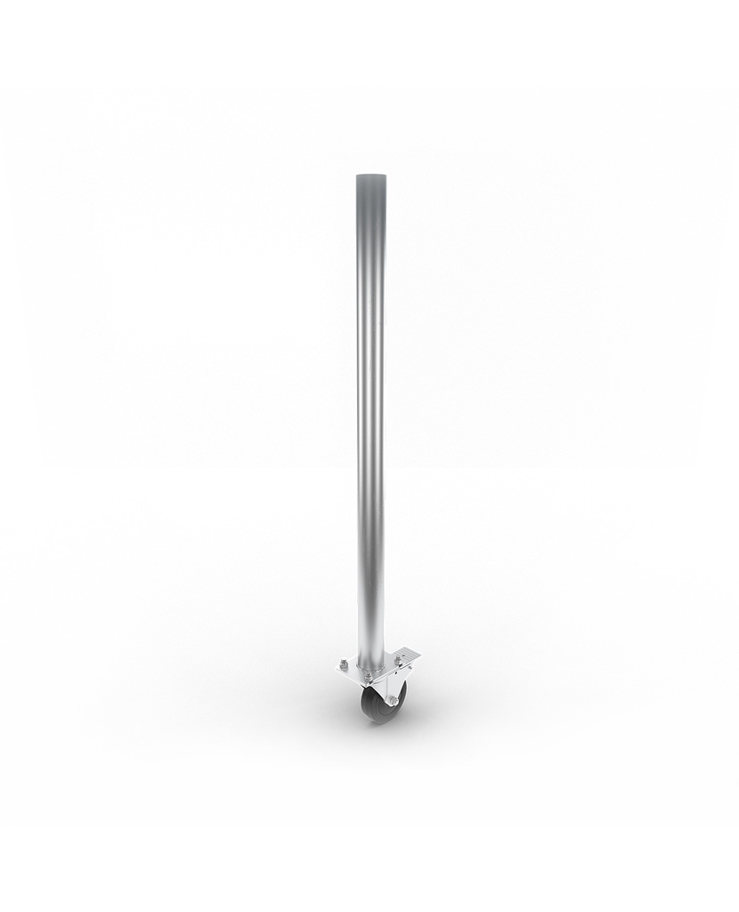 CONTESTAGE - PLTPRO-WE100 - Round leg with wheel - height 100cm