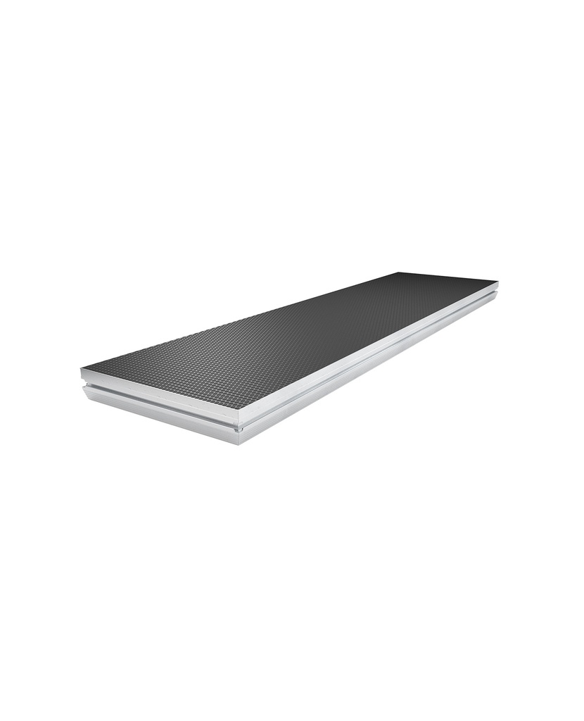 CONTESTAGE - PLTPRO-2X0,5 - Platform PRO 2m x 0.5m x 15mm non-slip 750 kg/m² - Black