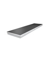 CONTESTAGE - PLTPRO-2X0,5 - Platform PRO 2m x 0.5m x 15mm non-slip 750 kg/m² - Black