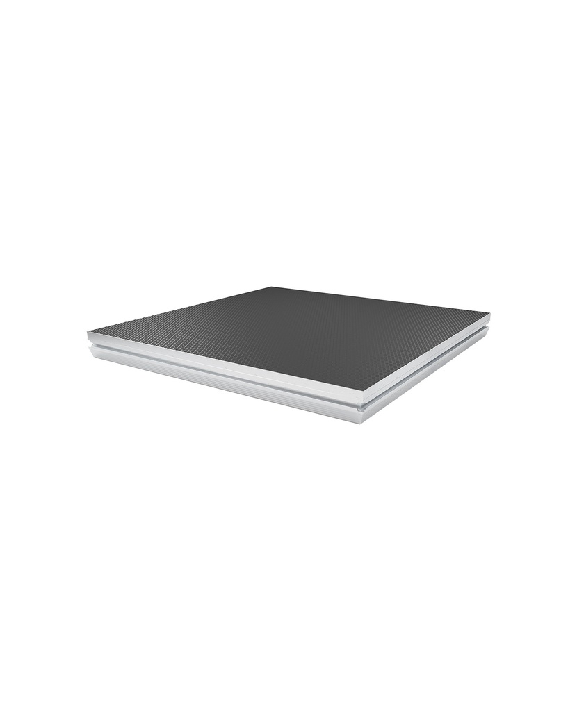 CONTESTAGE - PLTPRO-1X1 - Platform PRO 1m x 1m x 15mm non-slip 750 kg/m² - Black