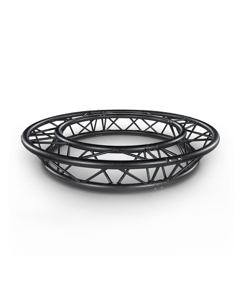 CONTESTAGE - CPT29-400 blk - ALU TRUSS Trio 290 Circle – Black – Diameter: 4m – 4 parts