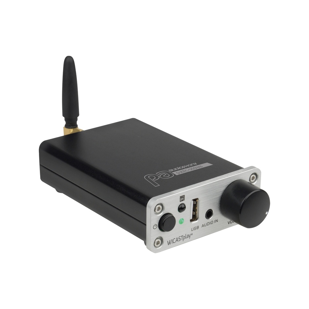 AUDIOPHONY PA - WiCASTplay+ - WIFI transmitter with RJ45 and IR remote control