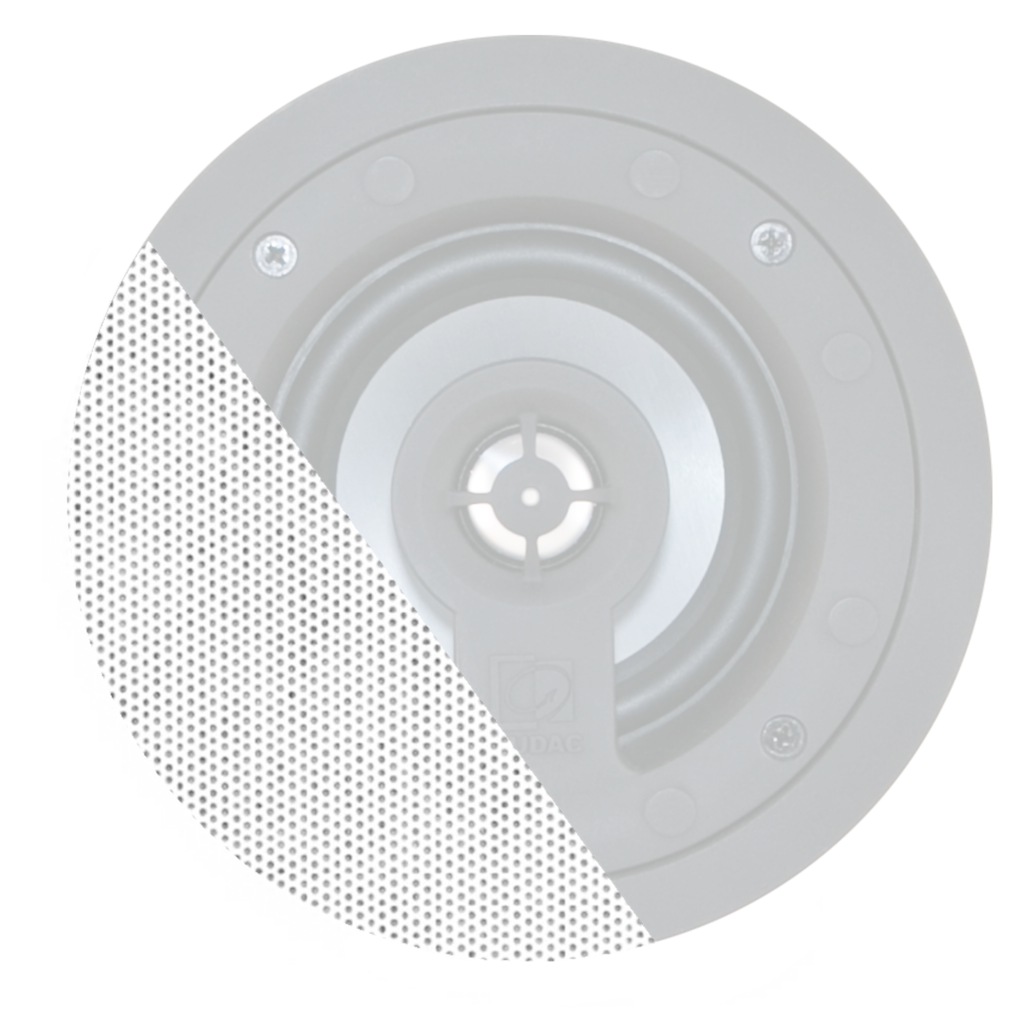 AUDAC - GLC05I/W - Front grill for CELO5 - White version (RAL9016 + Logo)