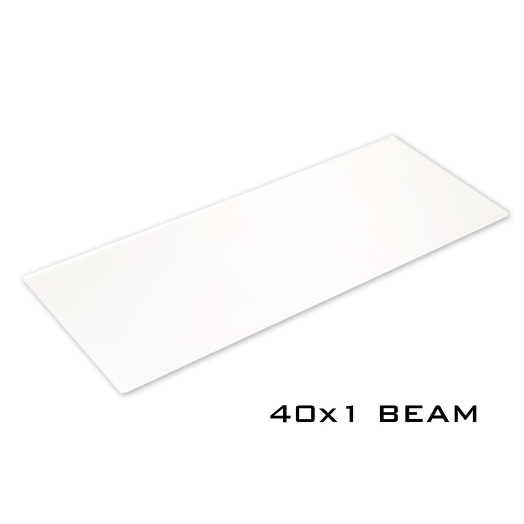 BRITEQ - BT-CHROMA 800 - 40x1 beam - Beam shaper for BT-CHROMA 800: changes the standard beam to 40° horizontal x 1° vertical