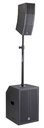 AUDIOPHONY - MOJO2200curve - Powerful (1600W)  compact, high-output curve array system with mixer, Bluetooth® and DSP
