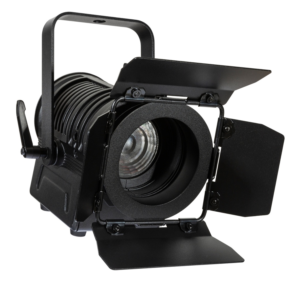 BRITEQ - BT-THEATRE 20WW (BLACK) - Stylish compact 20watt warm white (3000K) LED theater spot with high CRI-factor (92) and amber drift effect
