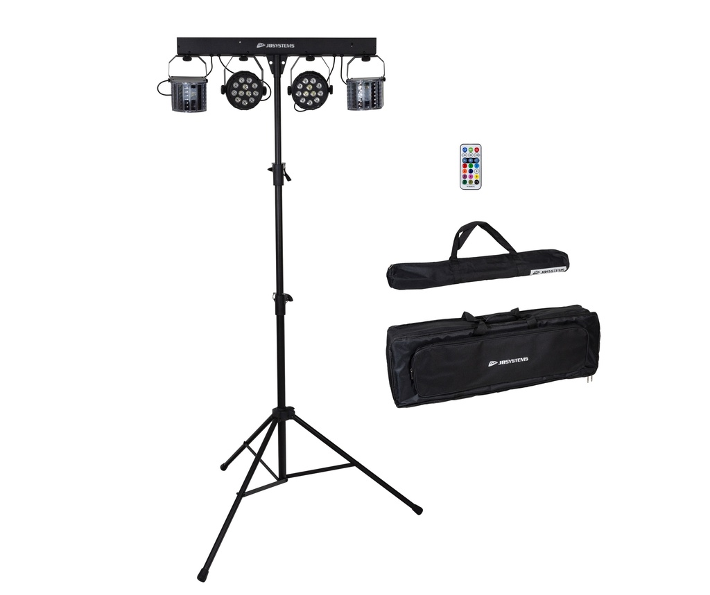 JB SYSTEMS - USB PARTYSET - The USB PARTYSET is our most versatile light set for all your home parties
<p hidden>bar</p>