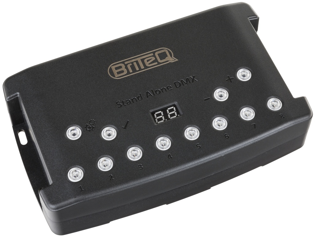 BRITEQ - LD-1024EASY NET - 1024 Channel DMX interface & Multizone controller with Ethernet port for Local Area Network (LAN, WLAN).